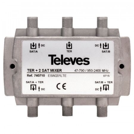 TELEVES 740710 Mezclador de señal terrestre