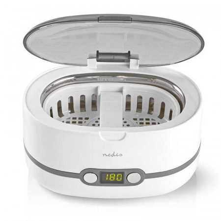 Limpiador ultrasónico Joyería NEDIS JECL110WT