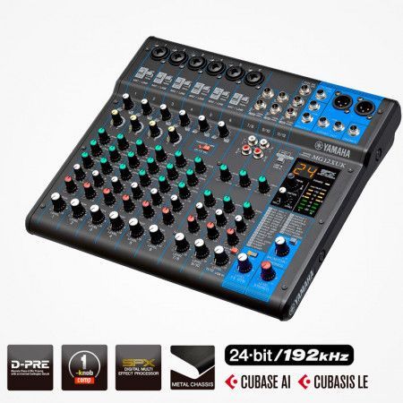 Mesa de mezclas Yamaha MG12XUK