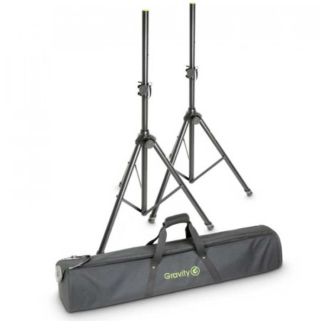 Set 2 soportes altavoces + bolsa GRAVITY SS 5211 B