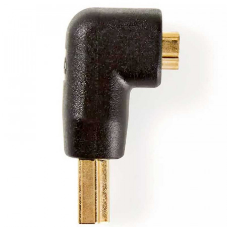 Adaptador HDMI Macho - HDMI Hembra  Acodado