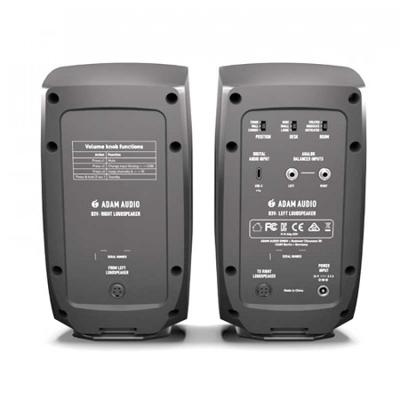 ADAM D3V BLACK Pareja