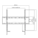Soporte TV pared 55" a 90" AISENS WT90T-233