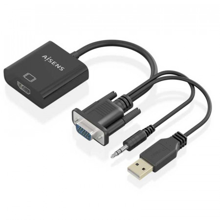Convertidor VGA más AUDIO a HDMI