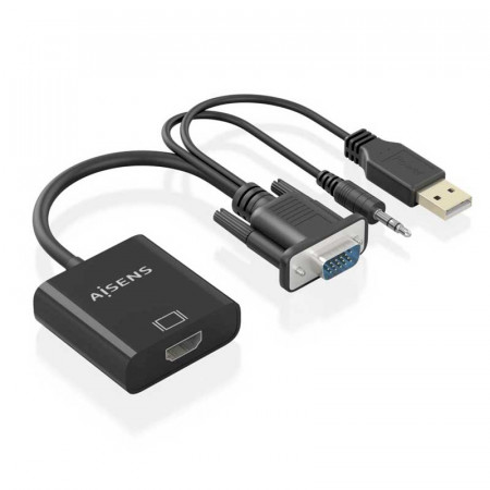 Convertidor VGA más AUDIO a HDMI