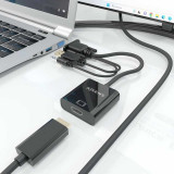 Convertidor VGA más AUDIO a HDMI