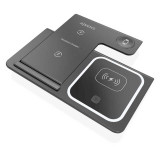 Cargador Inalámbrico AISENS ASCH-15W3WC043-BK
