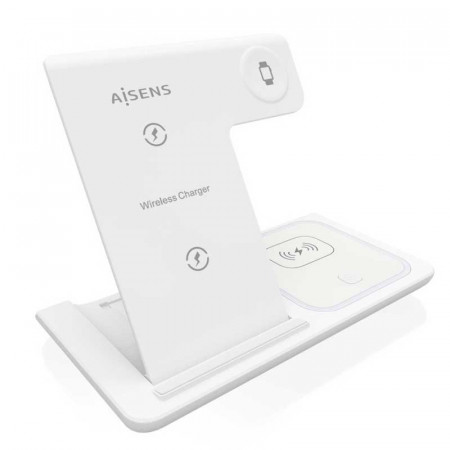 Cargador Inalámbrico AISENS ASCH-15W3WC044-W