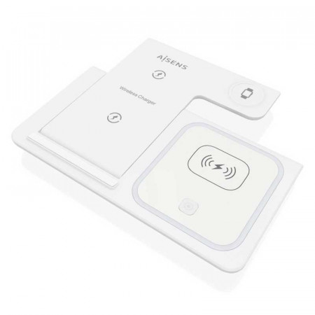 Cargador Inalámbrico AISENS ASCH-15W3WC044-W