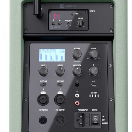LD Systems ANNY 8 BPH B5 GN VERDE