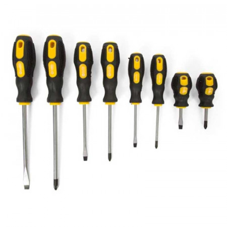 Juego de 8 destornilladores TOOLLAND HST08