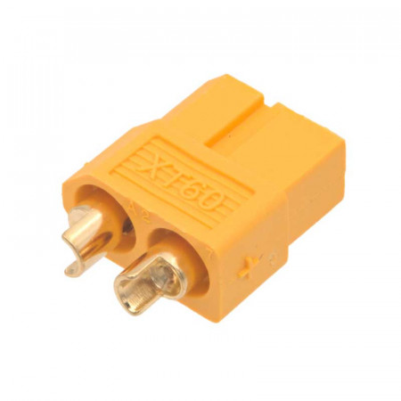 Conector 2 tomas hembra aéreo XT60
