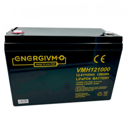Batería de Litio LIFeP04 (12,8V. / 100Amp.)