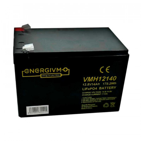 Batería de Litio LIFeP04 (12,8V. / 14Amp.)