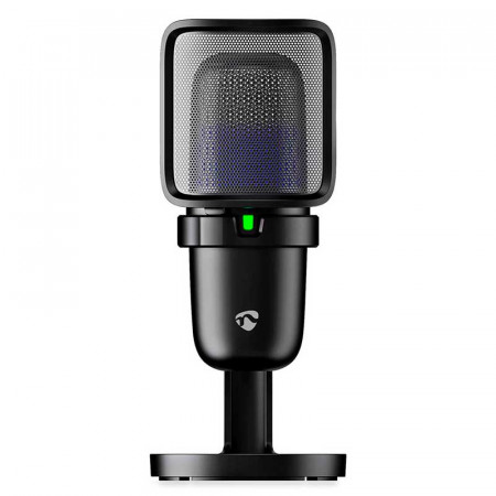 Micrófono para Streaming NEDIS RLSTND200BK