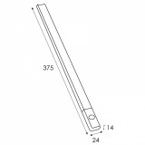 Barra Lineal Led Sensa 1W LEDME