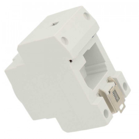 Enchufe de corriente (Shucko) para Carril DIN GRIS
