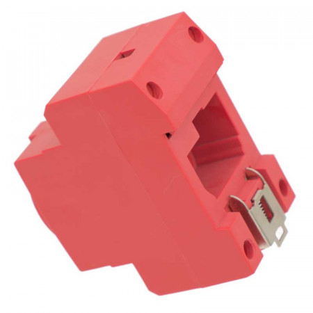 Enchufe de corriente (Shucko) para Carril DIN ROJO