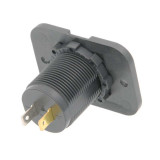 Base de panel 2 x USB-A hembra