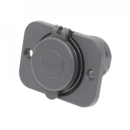 Base de panel 2 x USB-A hembra