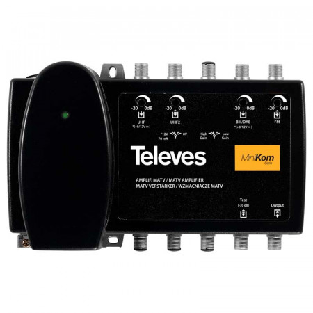 Central amplificadora Televes 539220