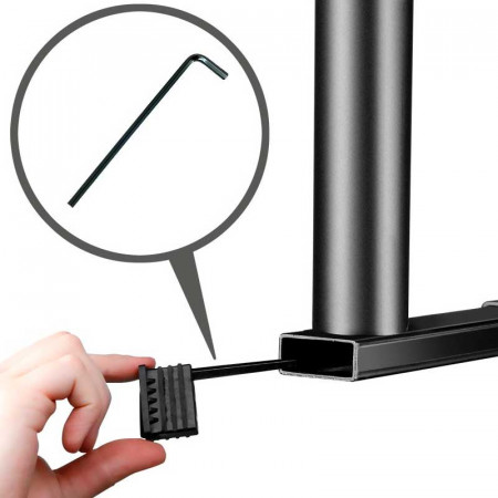 Barra doble para altavoz GRAVITY SAT 36 B