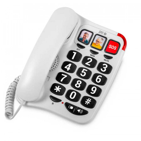 SPC TELECOM CONFORT NUMBERS Blanco