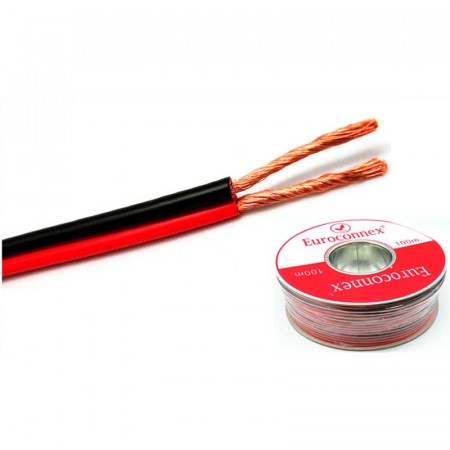 Cable paralelo Rojo/Negro 2 x 0.75mm CCA
