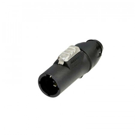 Conector macho POWERCON NEUTRIK NAC3MX-W-TOP
