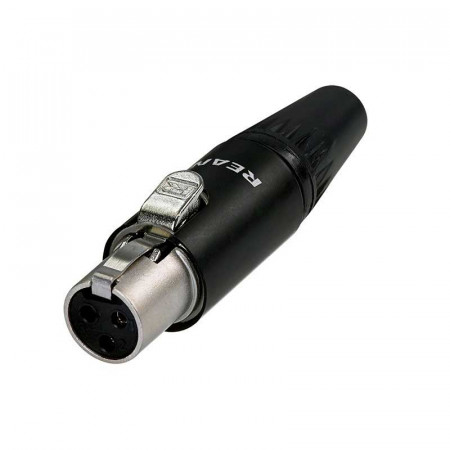 Conector MINI XLR Hembra 3 Pines REAN RT3FC-B