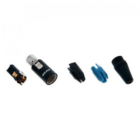 Conector MINI XLR Hembra 3 Pines REAN RT3FC-B