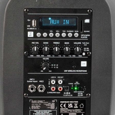 IBIZA PORT8UHF-MKII-TWS