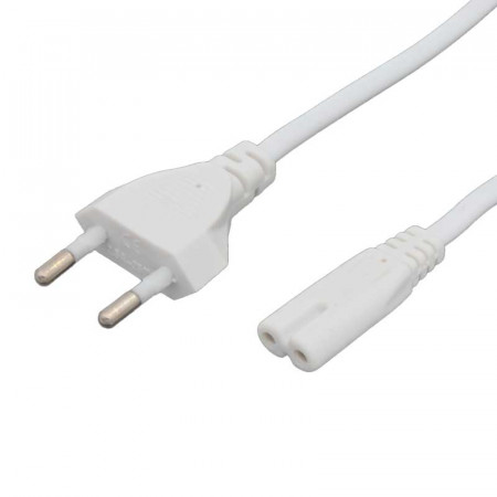Cable alimentación tipo 8 IEC-320-C7, 1,5 metros