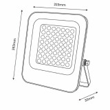 Foco Led 220V 100W Blanco Frio 6000K