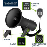 Megáfono VELLEMAN MP66S 50W