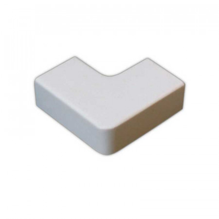 Ángulo plano para canaleta 12 x 8mm.