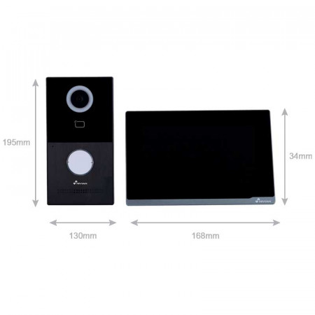 Kit de Videoportero Nivian NVS-VIDEOINTERCOM-2W