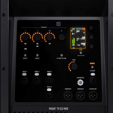 LD SYSTEMS MAUI 11 G3 MIX Negro
