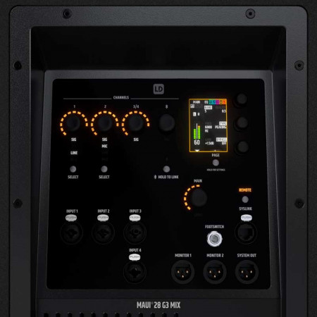 LD SYSTEMS MAUI 28 G3 MIX Negro