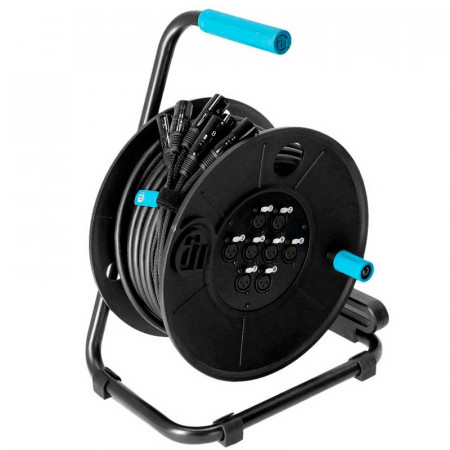 Carrete 8ch. ADAM HALL 4 STAR CD 30 MULTICORE 80
