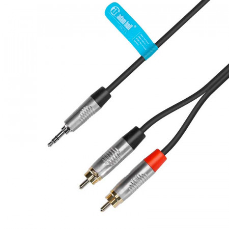Cable Jack 3.5mm. a 2 RCA Macho CALIDAD 6 Metros