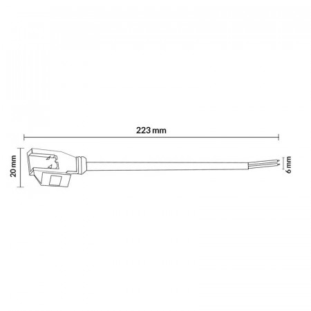 Cable Adaptador Para Tira Led LM2349