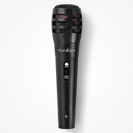 Micrófono de Mano NEDIS MPWD15BK