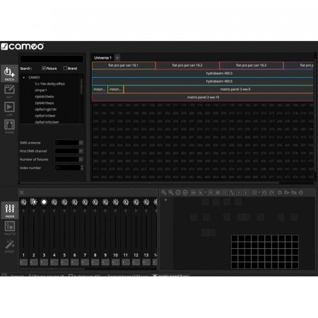 Interface USB a DMX CAMEO DVC PRO
