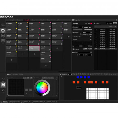 Interface USB a DMX CAMEO DVC PRO
