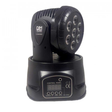 Cabeza móvil WASH de 70 W LED mezcla de color RGBW