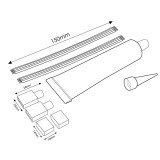 Cable Adaptador Tira Led 220Vac Rgb - LM0043