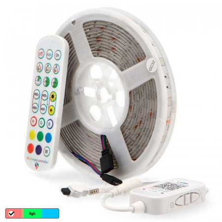 Pack Tira de Led 12V 5050 30L Rgb - 5 Mts - LM2404