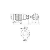 CONECTOR MICRO 2 PIN