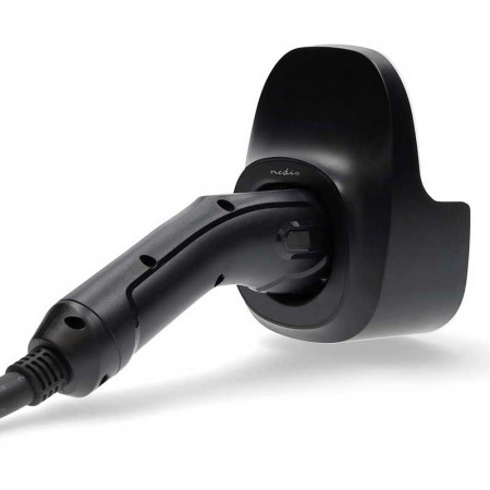 Soporte de carga EV tipo 2 NEDIS EVCABLEHOOKBK1